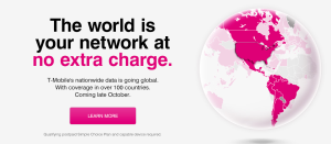T-Mobile International Plan